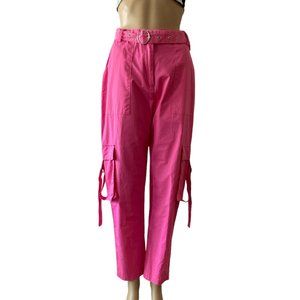 The Ragged Priest Hot Pink Size S Cargo Pants